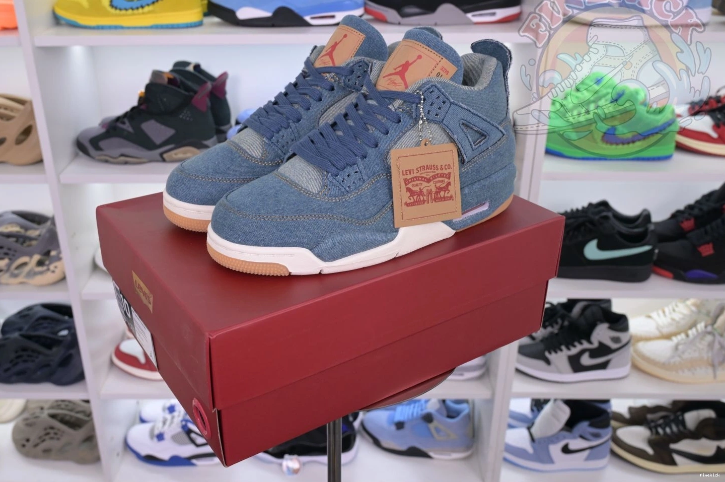 levis retro Air Jordan 4 Jordan denim 0226